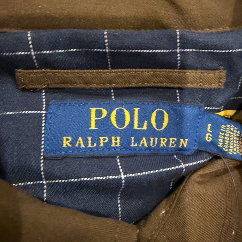 Ralph Lauren Men's Tan Shirt Jacket - Picture 4 of 6